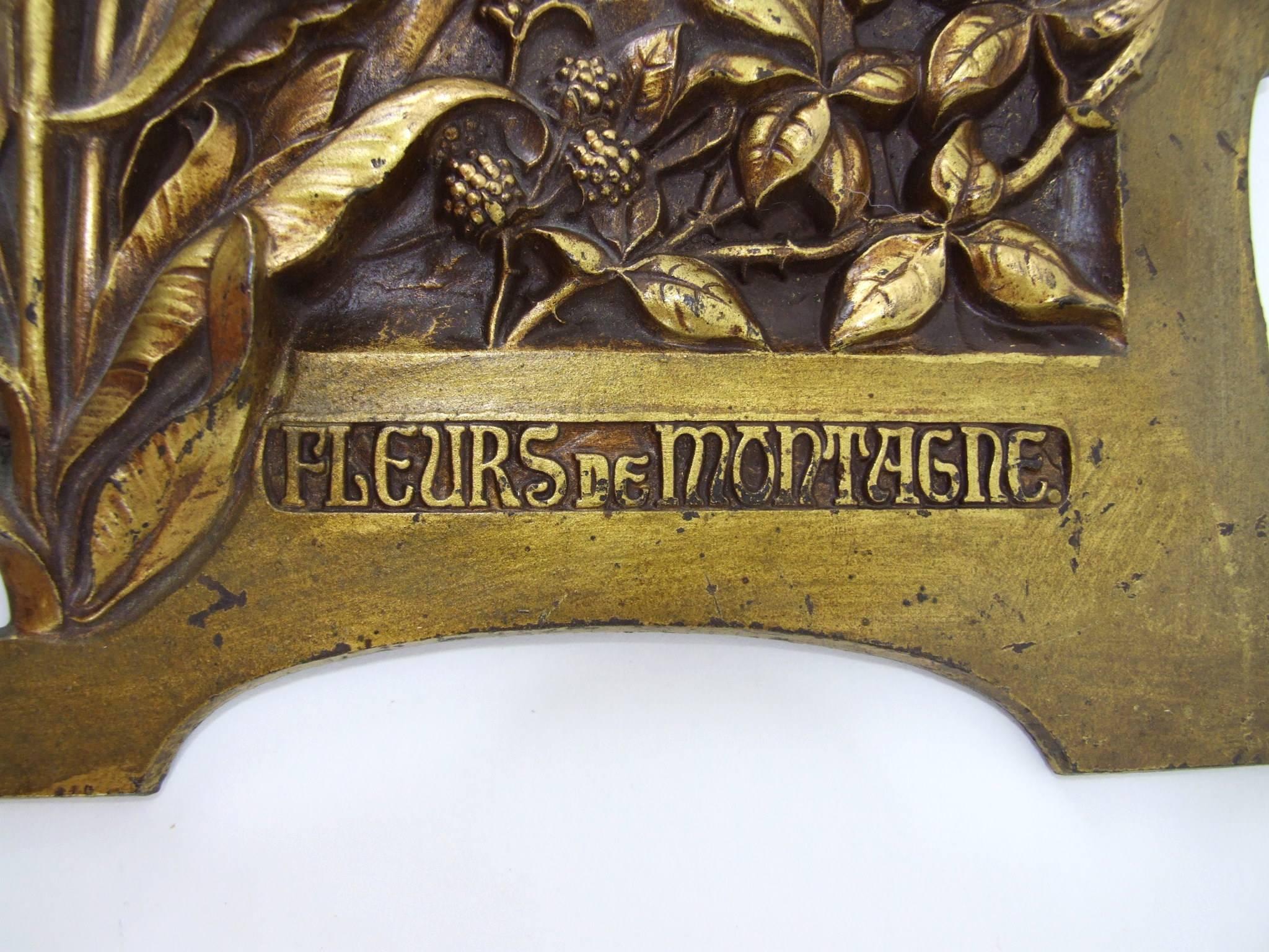 Art Nouveau Panels by Wilhelm Elster For Sale 1