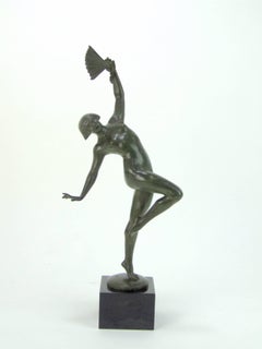 Art Deco Bronze Dancer by Morante