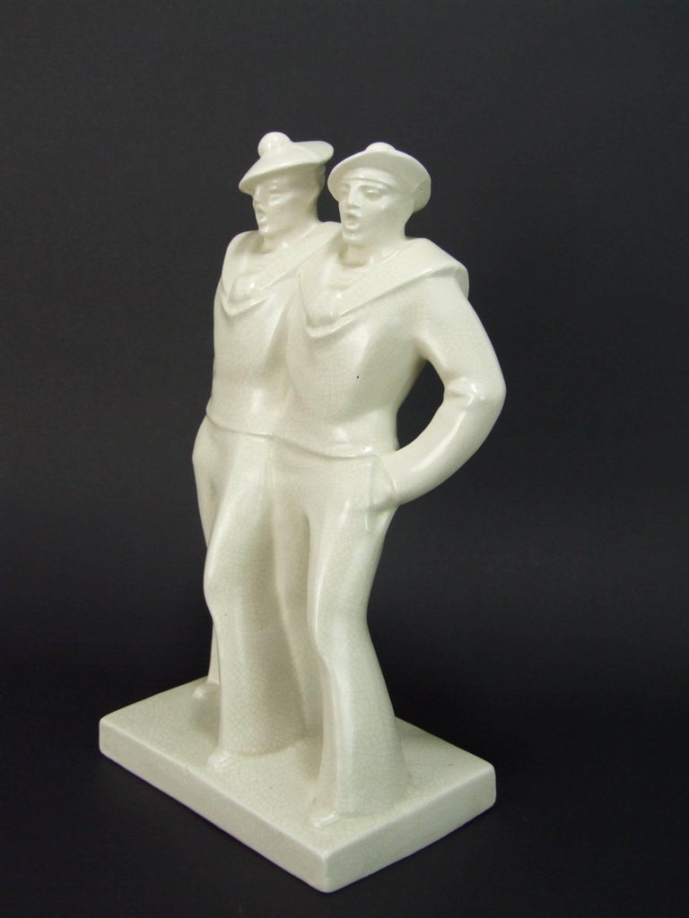 Rare Singing Sailors Group by Dax at 1stDibs