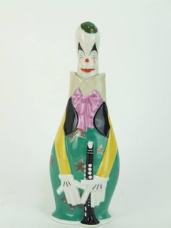 French Ceramic Clown by Limoges