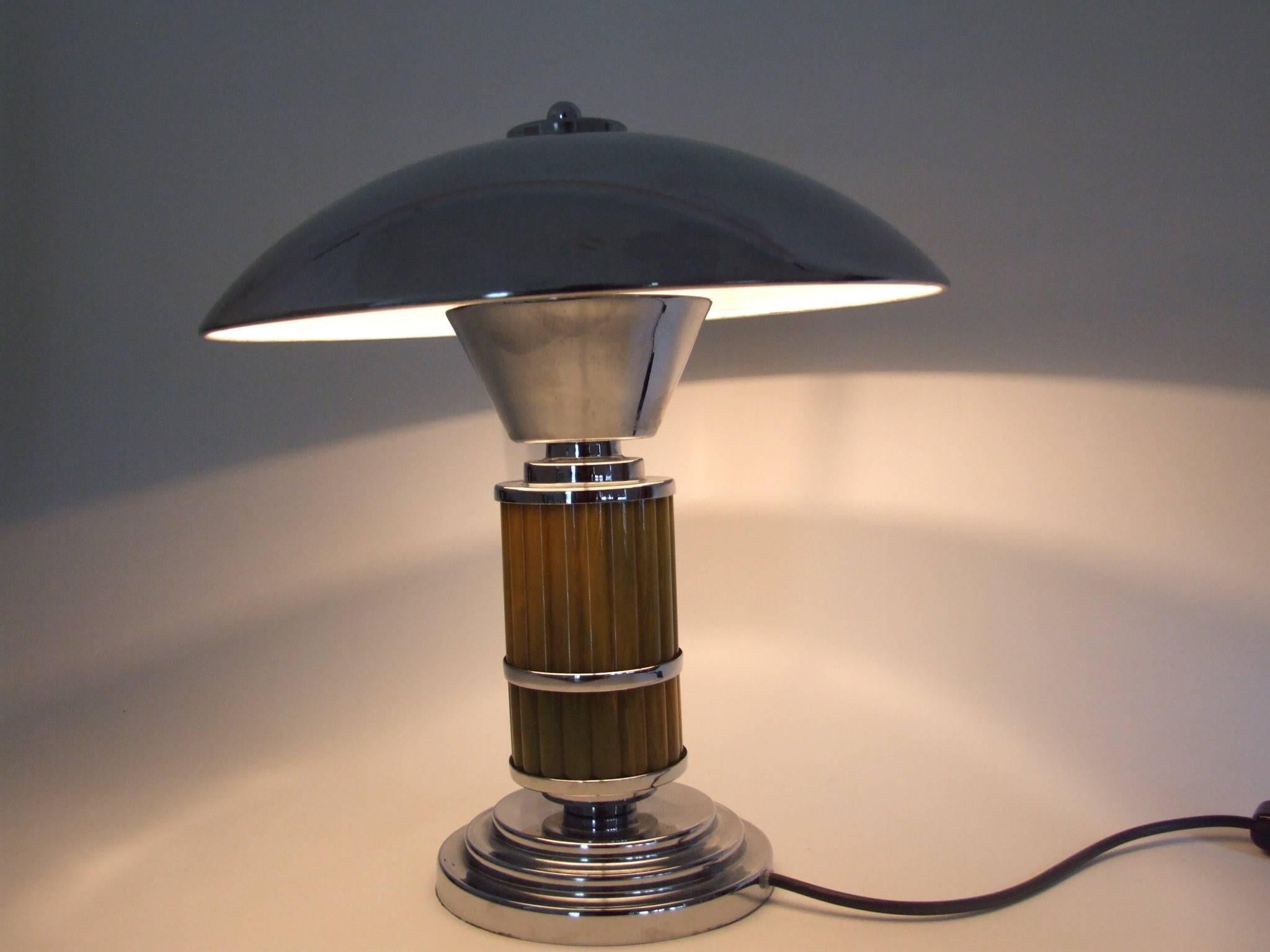 Modernist Art Deco Desk Lamp For Sale 1