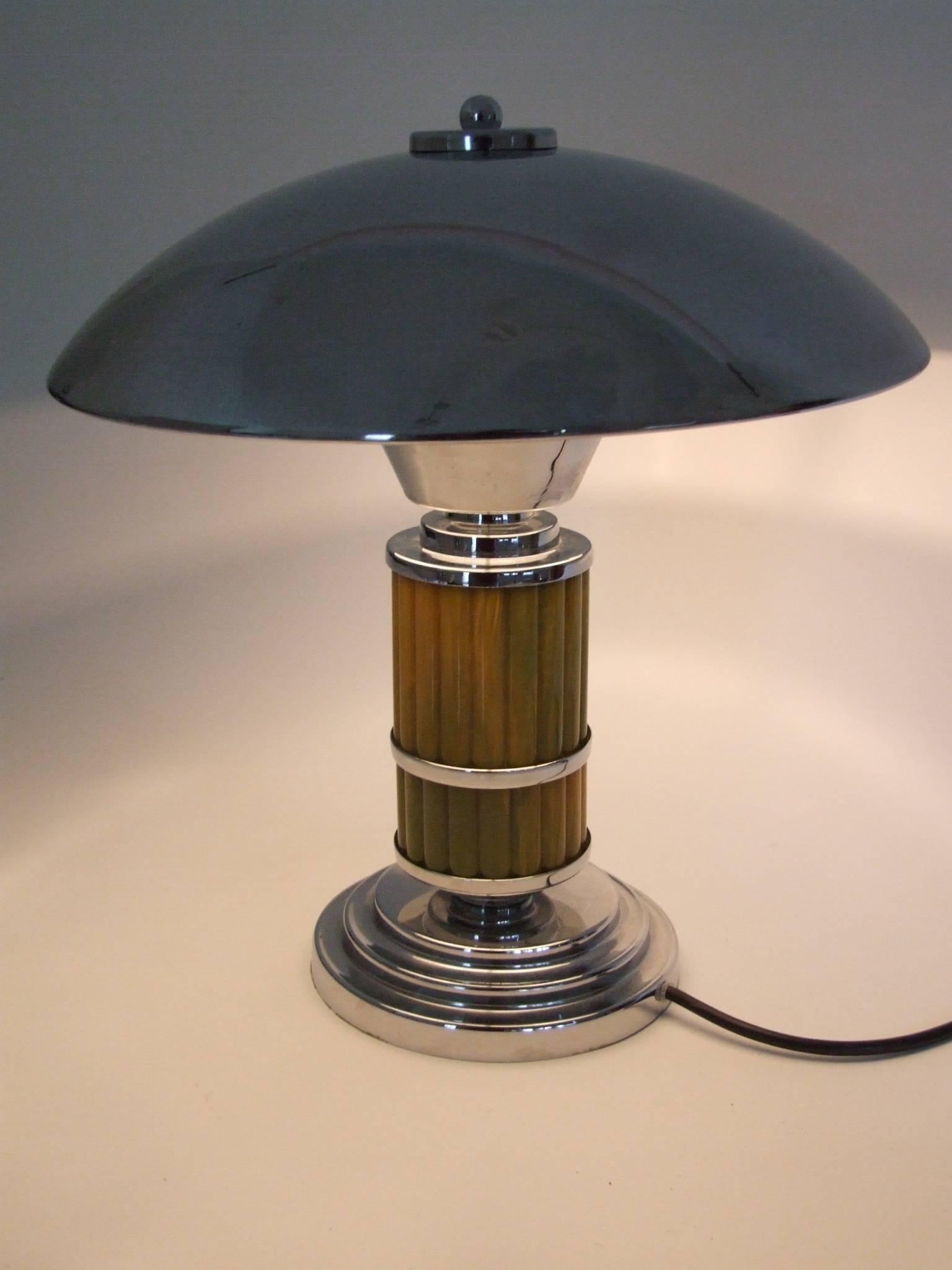 Modernist Art Deco Desk Lamp For Sale 2