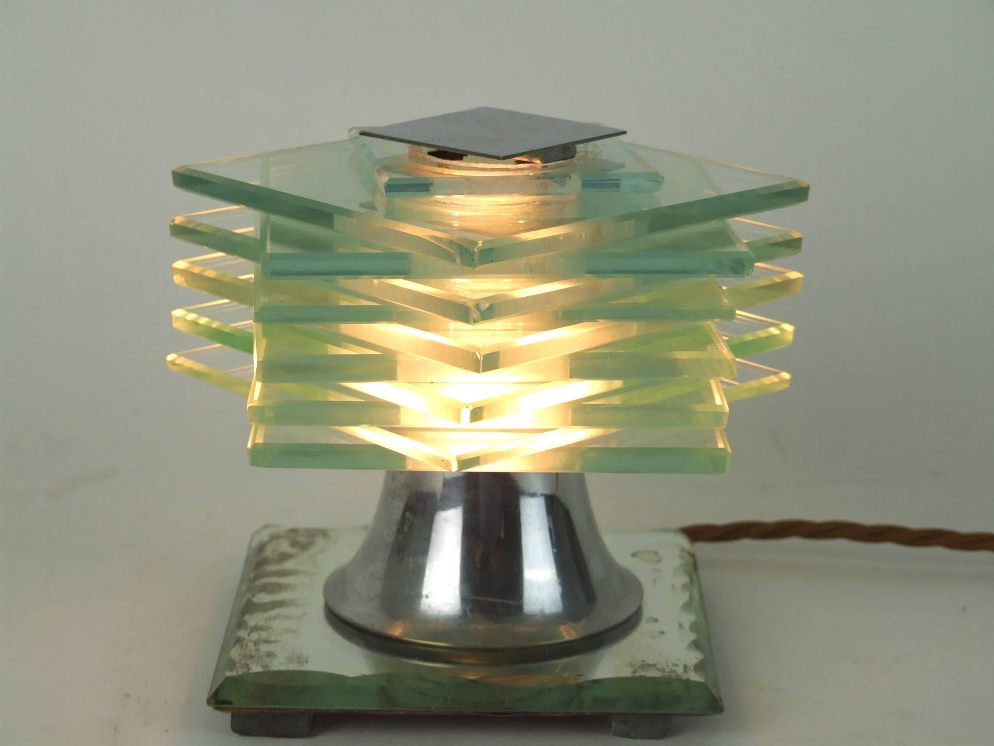 Modernist Table Lamp by Desny  For Sale 2