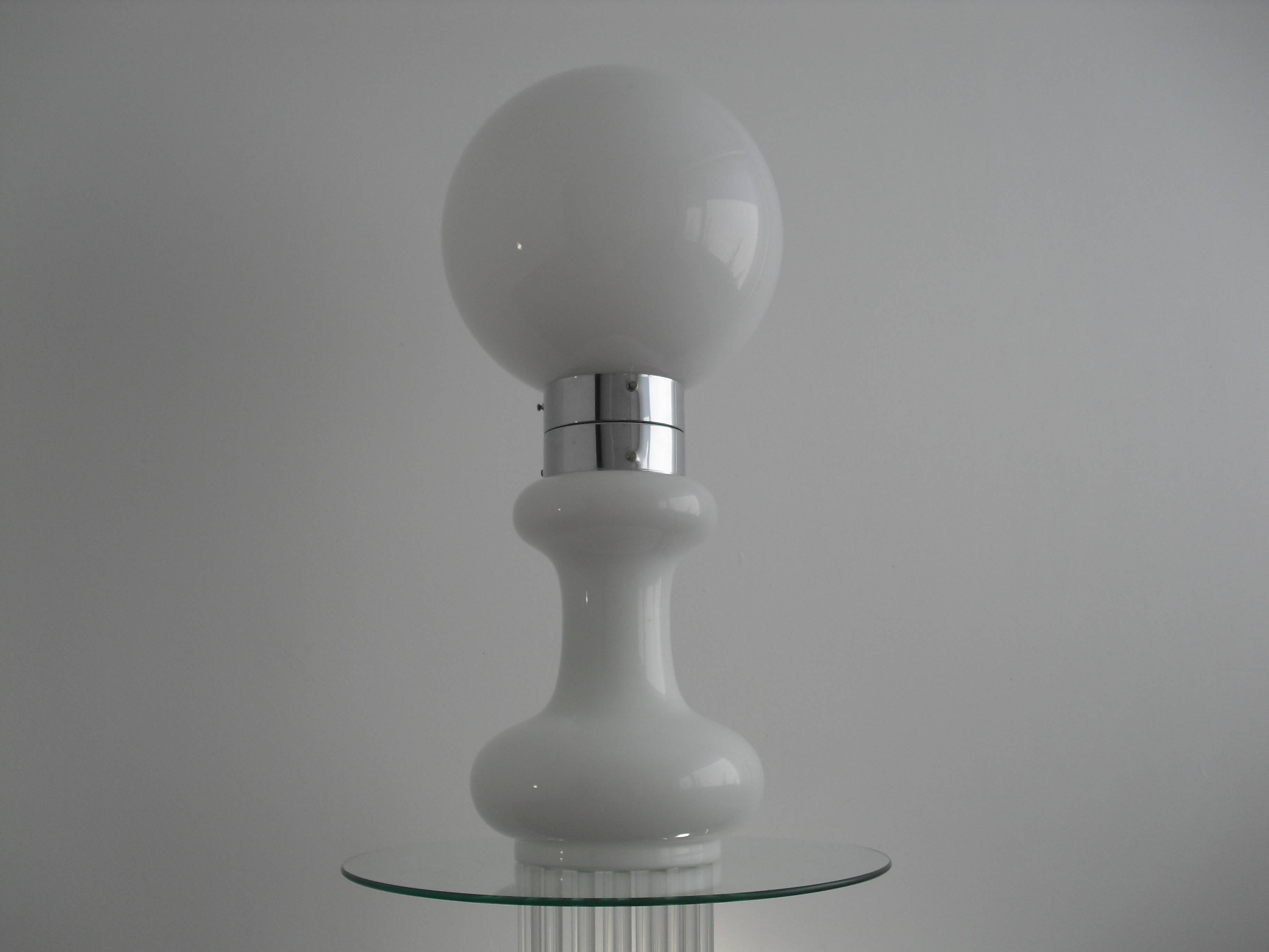 Pop Art Murano Glass Table or Floor Lamp by Carlo Nason for Mazzega, 1960s. In Excellent Condition In Westmaas, NL