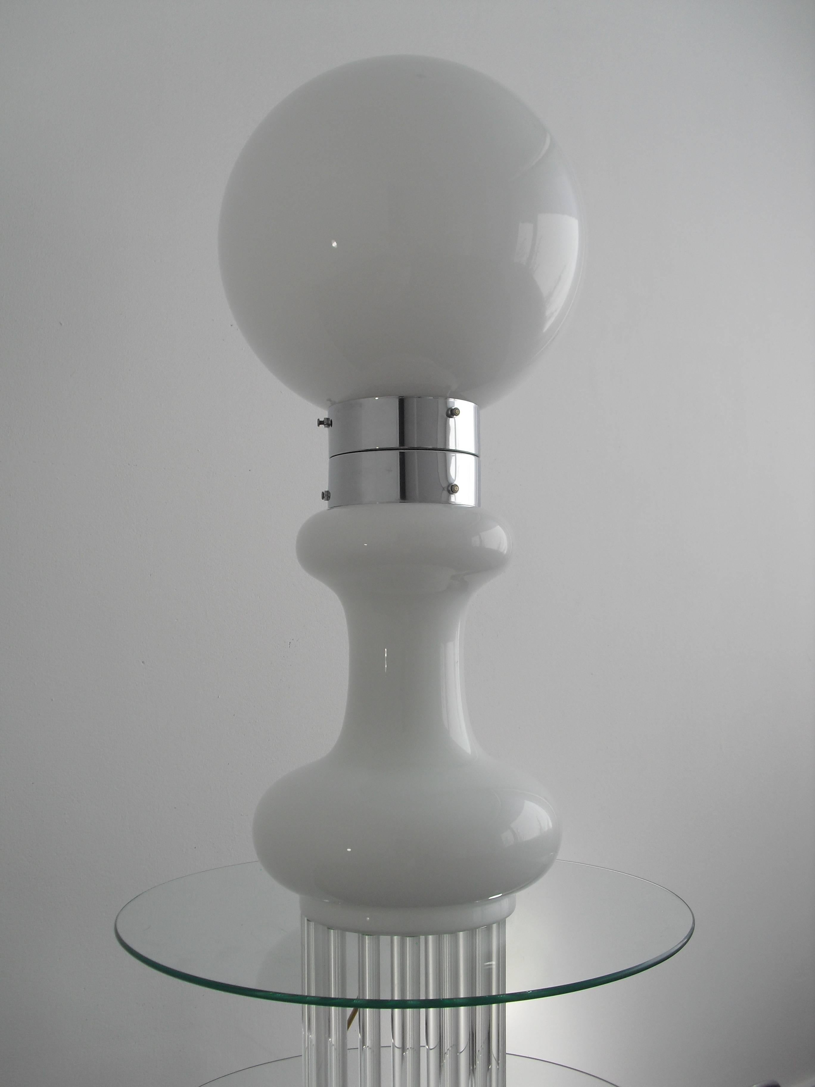 Pop Art Murano Glass Table or Floor Lamp by Carlo Nason for Mazzega, 1960s. 2