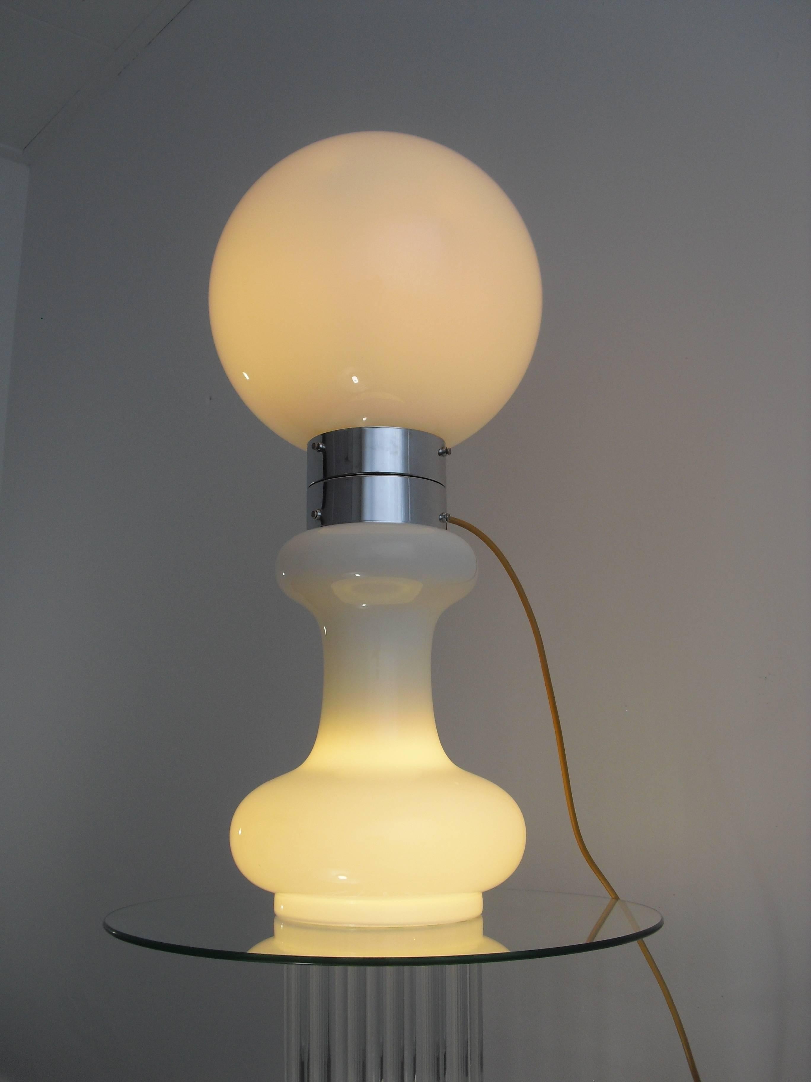 20th Century Pop Art Murano Glass Table or Floor Lamp by Carlo Nason for Mazzega, 1960s.