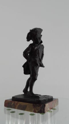 Early 20th Century Bronze Sculpture by Vitaliano Marchini Italy