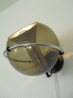 Dutch Design RAAK Globe Wall Light by Frank Ligtelijn, 1960s