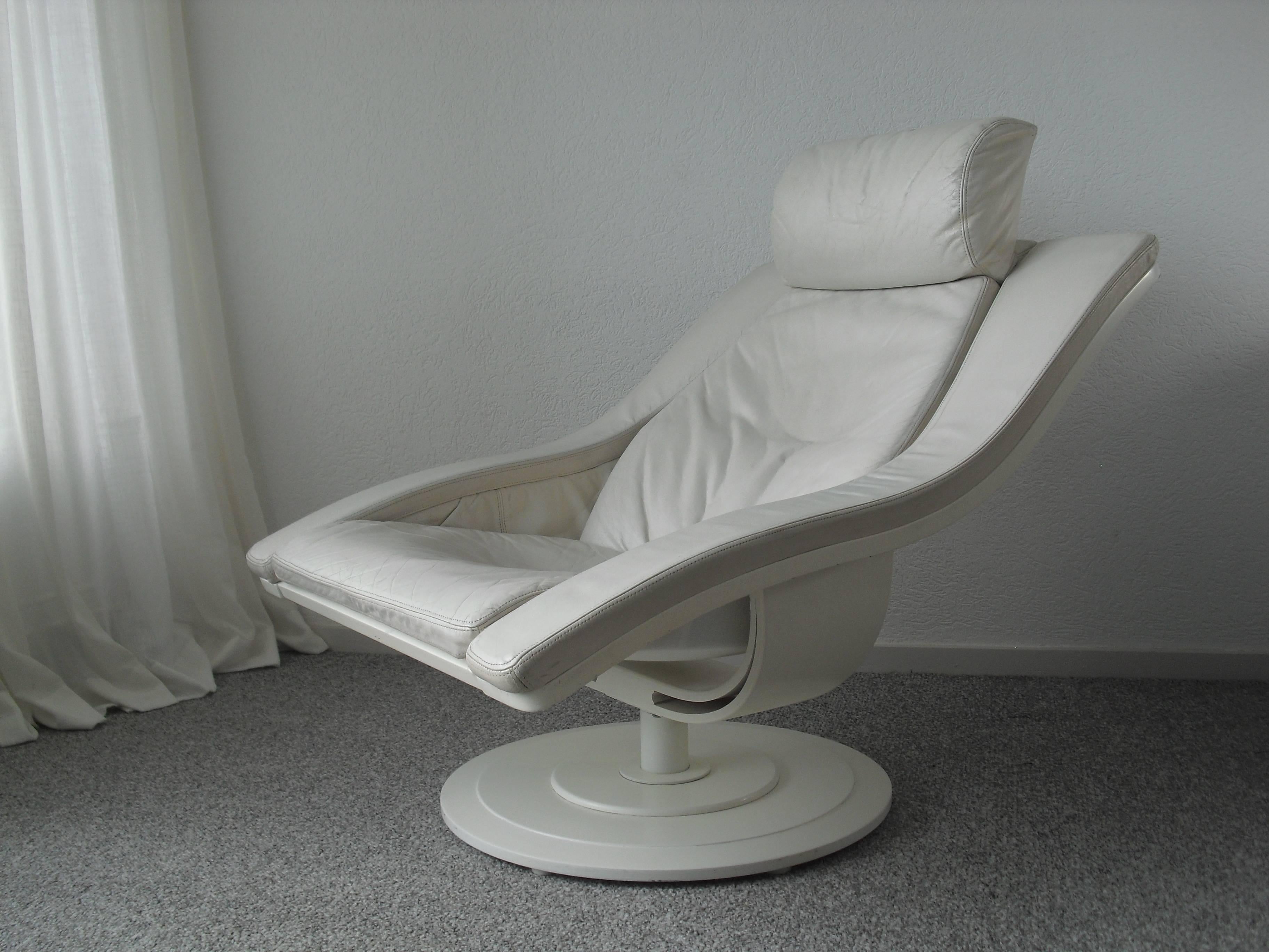 Nelo Sweden 'Move' Swivel Lounge Chair by Takashi Okamura & Erik Marquardsen In Good Condition In Westmaas, NL