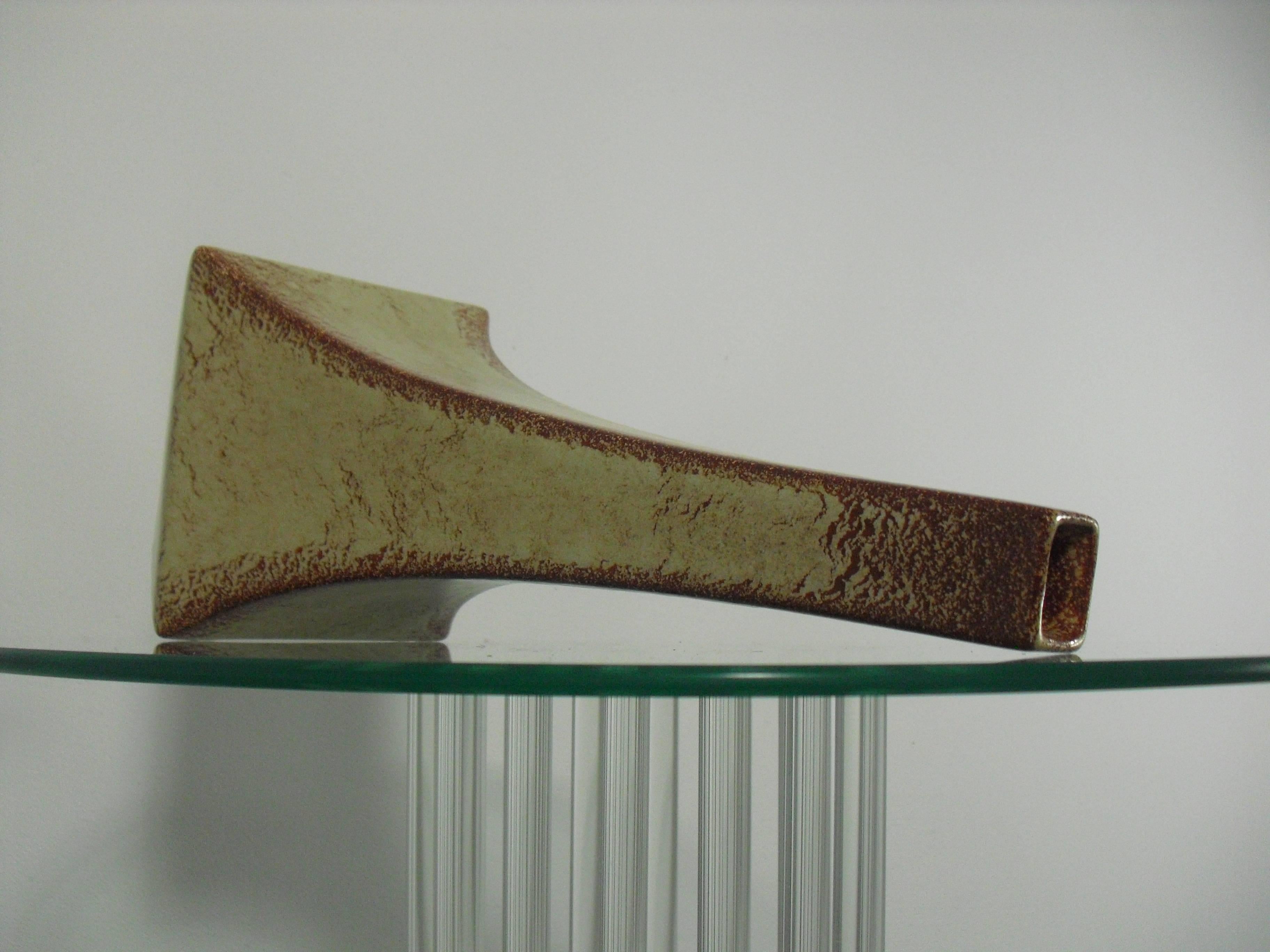 Italian Mid-Century Modern Ceramic Bertoncello Vase, 1960s 2