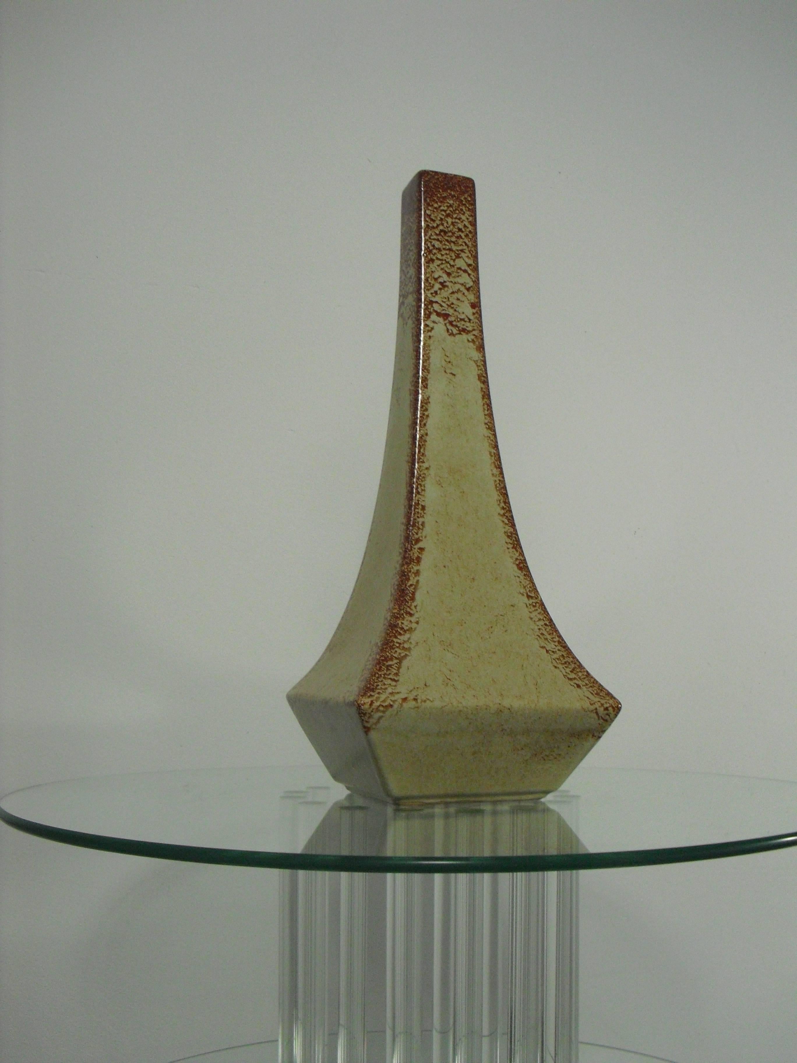 20th Century Italian Mid-Century Modern Ceramic Bertoncello Vase, 1960s