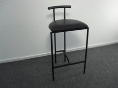 Minimalist Tokyo Bar Stool by Rodney Kinsman for Bieffeplast Italy, 1980's.