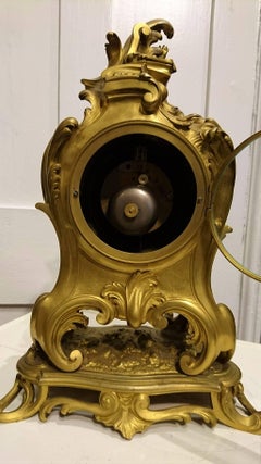 Mid-19th Century French Ormolu Mantel Clock
