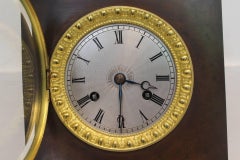 19th Century, French Bronze and Ormolu Mantel Clock