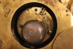 19th Century French Ormolu Cartel Clock