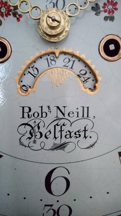 Early 19th Century Belfast Chippendale Longcase by Robert Neill, circa 1820