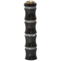 Candleholder 'Small' in Black Marquina Marble by Michele Chiossi, Italy