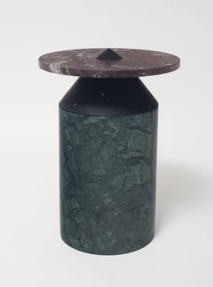 New Modern Coffee Table in Marble, creator Karen Chekerdjian