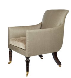 'Hope' Library Chair by Ensemblier, Custom-Made and Upholstered