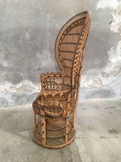 "Emmanuelle" Peacock Chair, 1970s