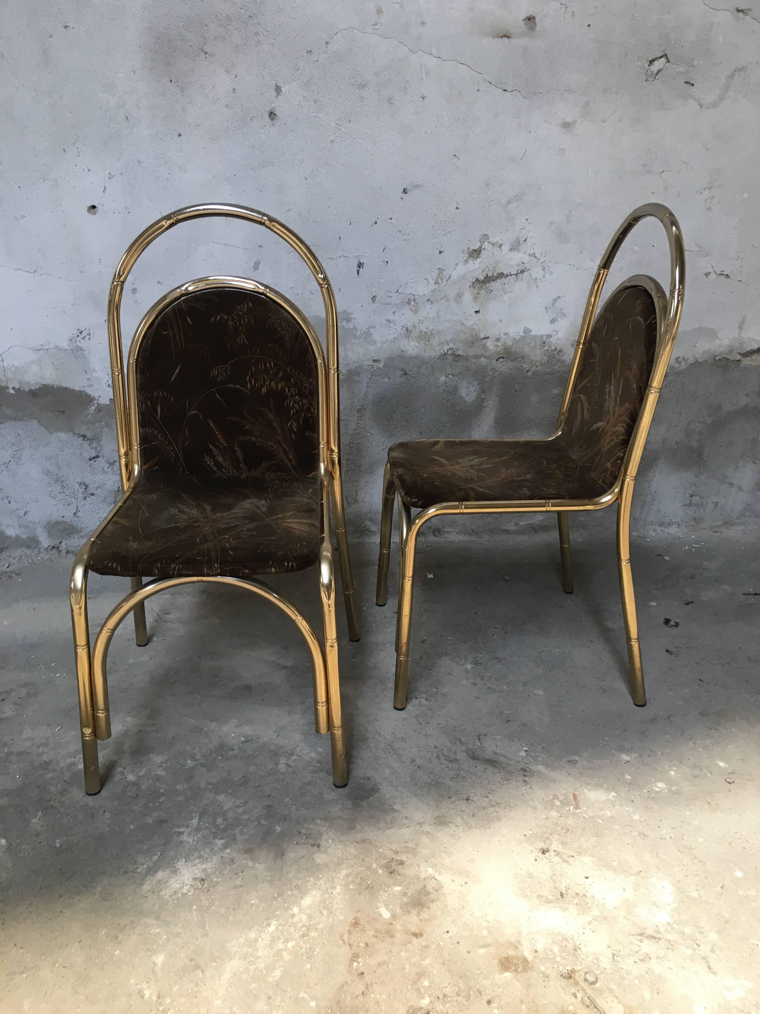 metal bamboo chairs