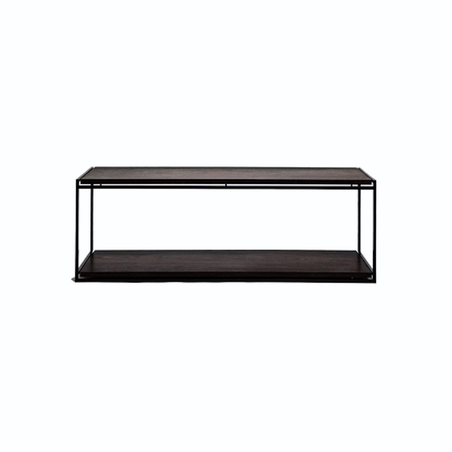 CA2TS Contemporary Handcrafted Minimalist Table with Interchangeable Stone Tops For Sale 2