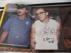 Signed Keith Haring Book "Art in Transit: Subway Drawings" 1984