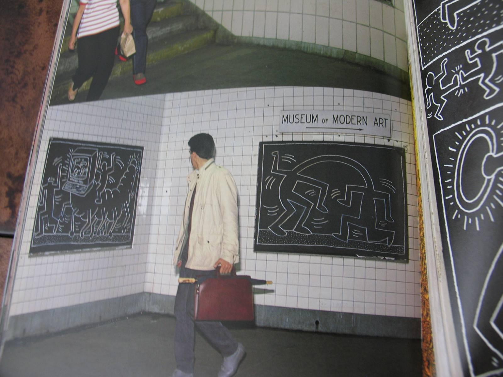 20th Century Signed Keith Haring Book 