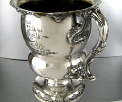Silver Plate Trophy Wine Cooler
