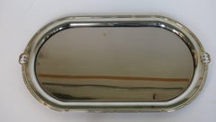 Gucci Vintage Oval Silver Plate Tray