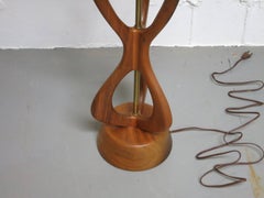 Danish Modern Adrian Pearsall Style Table Lamp