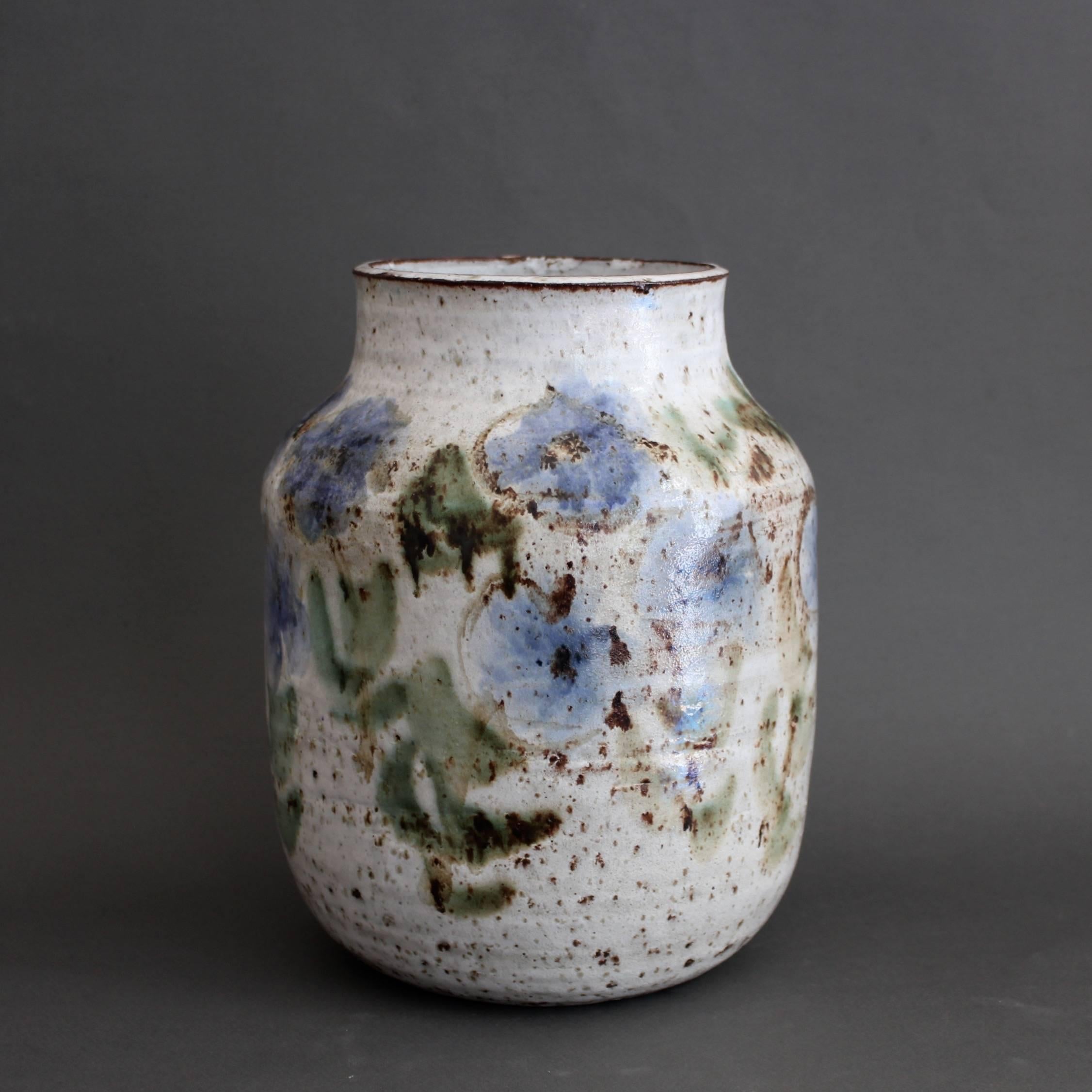 French Ceramic Vase by Albert Thiry, circa 1960s