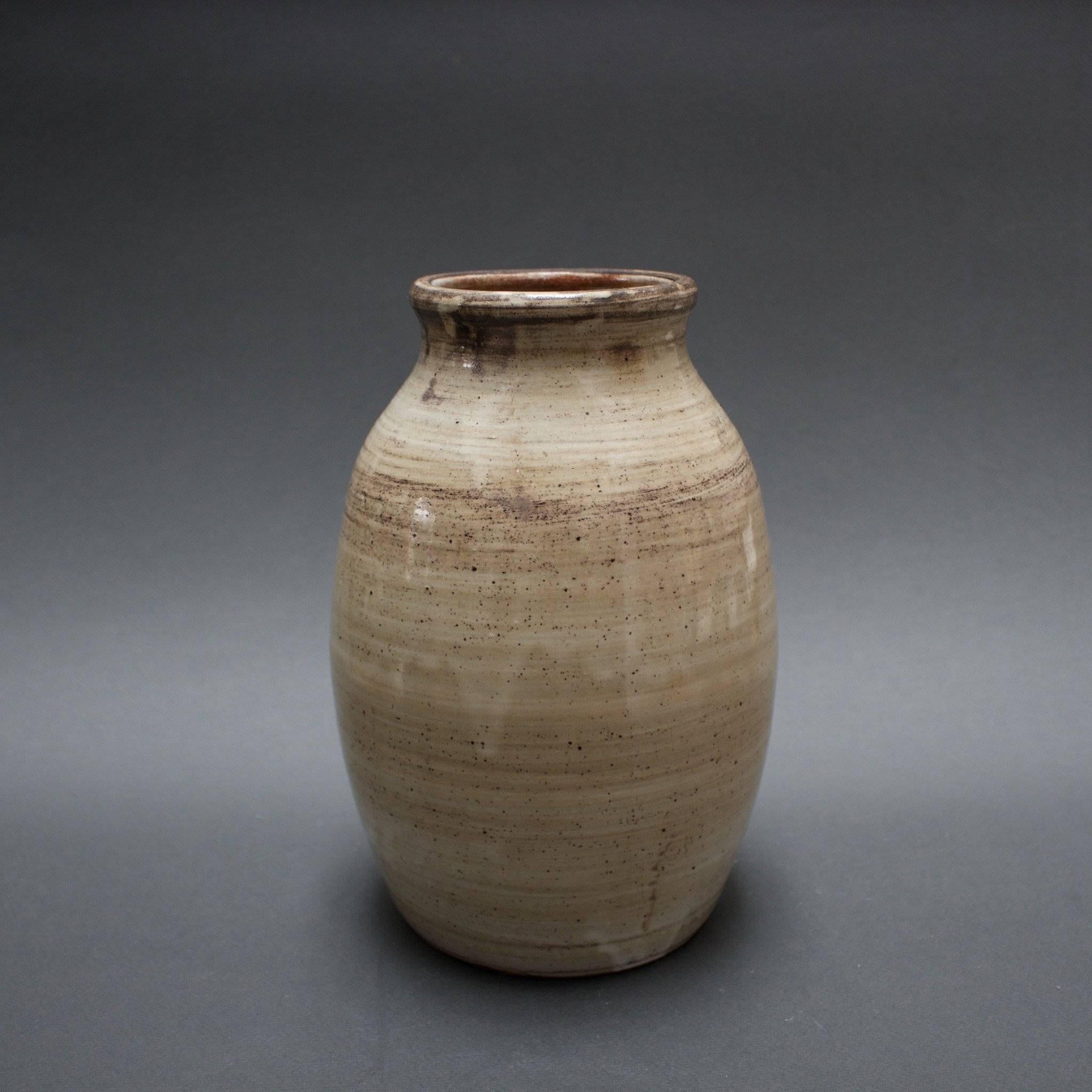 Glazed Jacques Pouchain Midcentury Ceramic Vase, circa 1960s