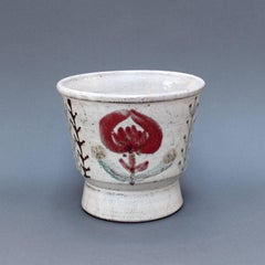 Ceramic Plant Pot by Gustave Reynaud, circa 1960s
