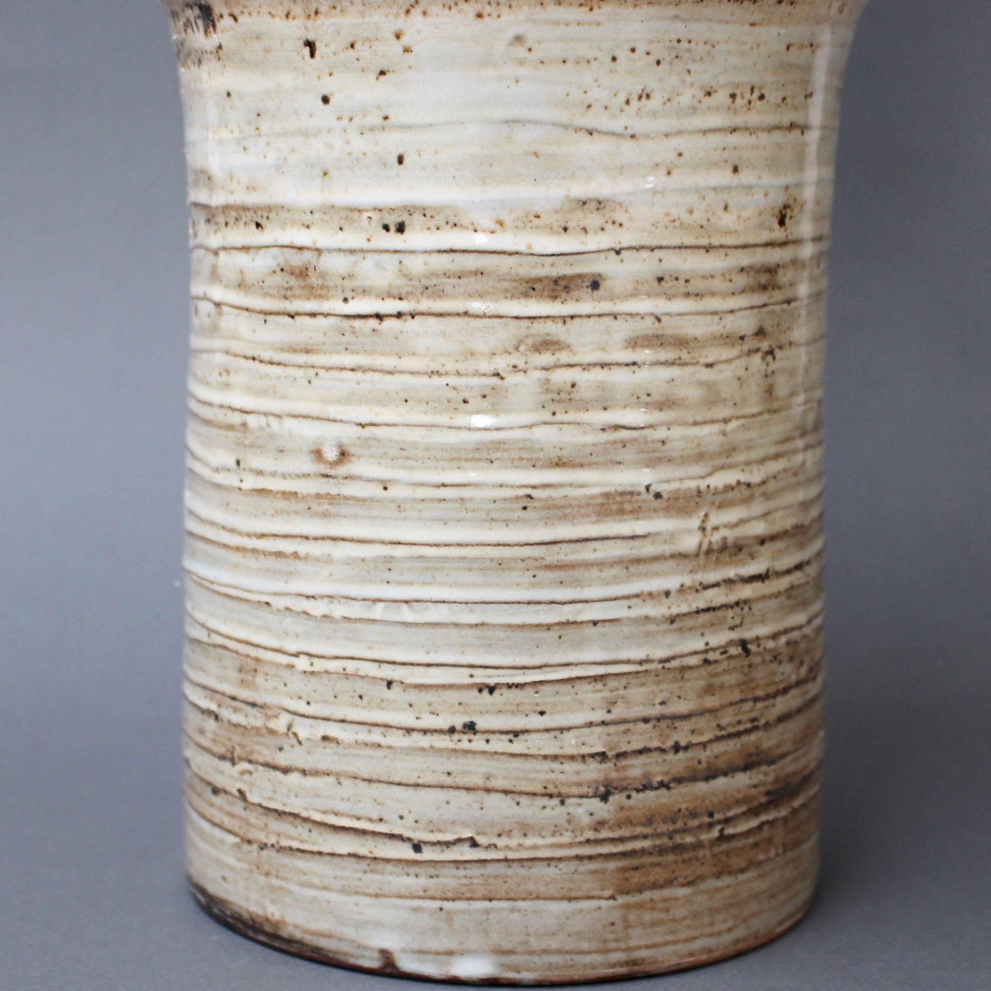 Glazed Ceramic Stylised Bird Vase by Jacques Pouchain, circa 1960s 5