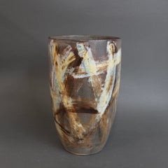Vintage French Ceramic Vase by Alexandre Kostanda (circa 1960s)