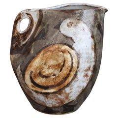 Vintage Ceramic Pitcher by Alexandre Kostanda (circa 1960s)