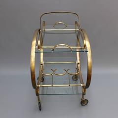 Italian Serving Trolley in the Style of Ico Parisi and Cesare Lacca, circa 1960s