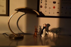 Christian Dell Kaiser Idell Model 6751 Brass Patina