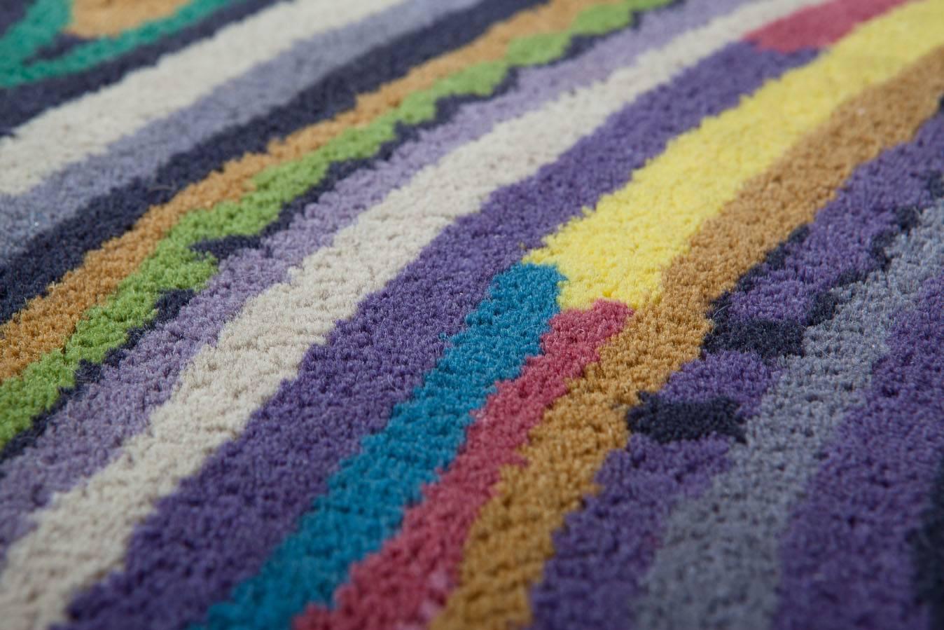 Sushi, Handtufted Rug Designed for Nodus by Fernando & Hubmerto Campana In New Condition For Sale In Milano, IT