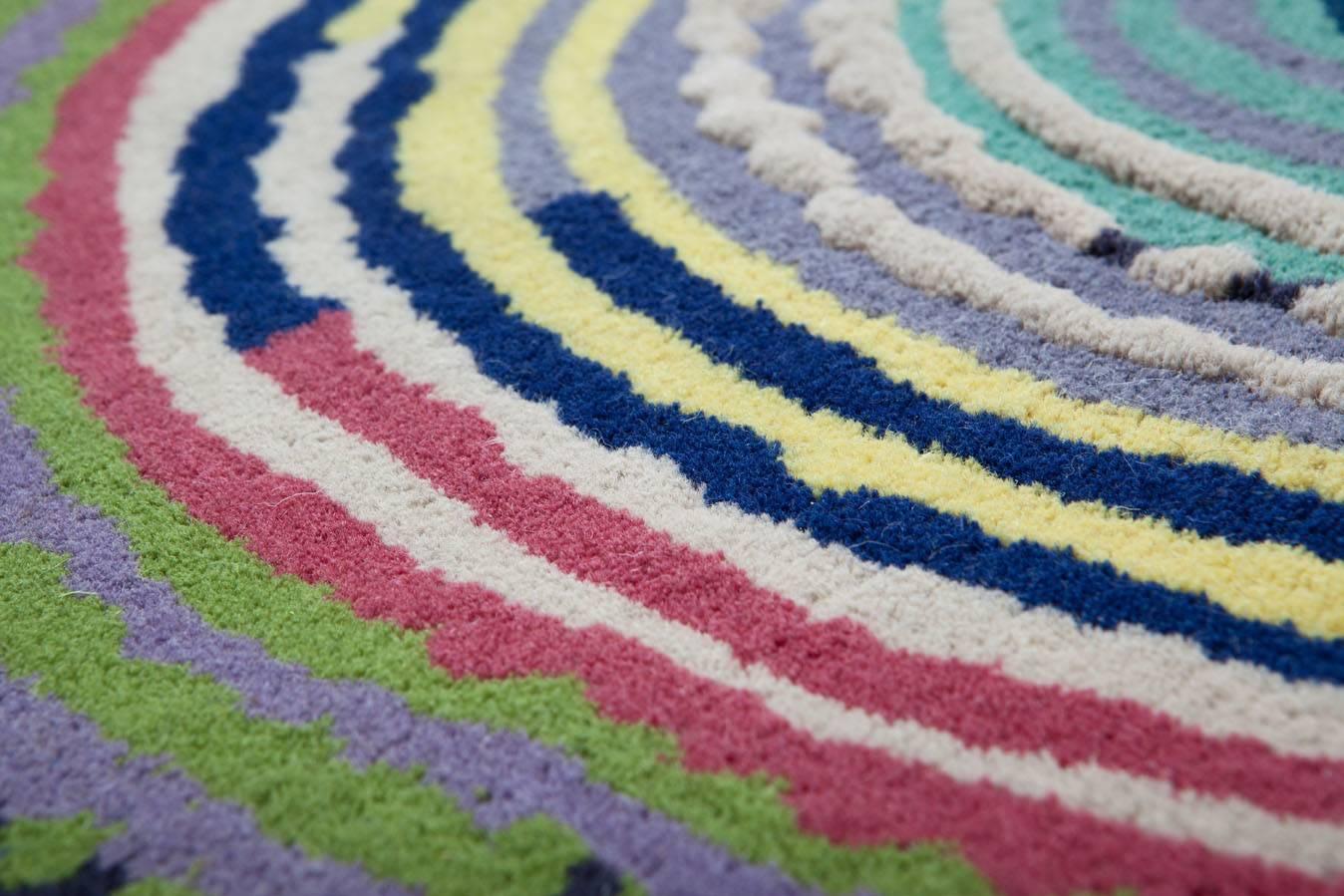 Sushi, Handtufted Rug Designed for Nodus by Fernando & Hubmerto Campana For Sale 1