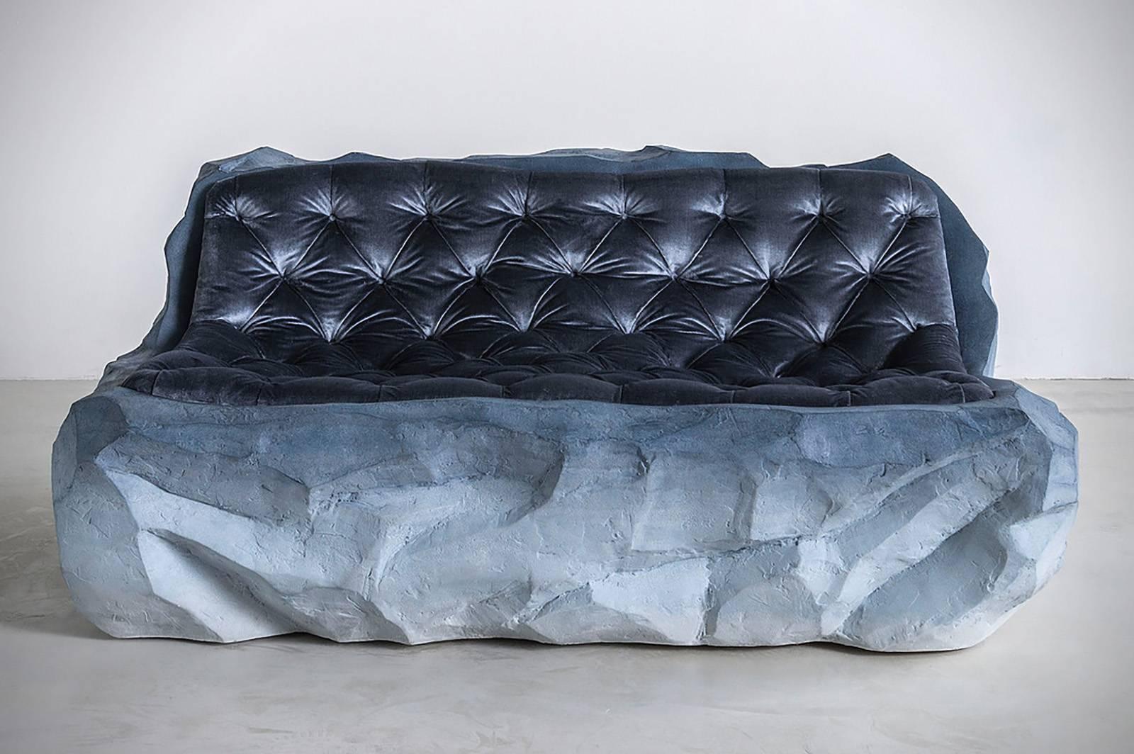 Drift (sofa)
Sand and silk velvet
40” H x 60” W x 28” D
Edition of 3
This work was part of the solo exhibition, 