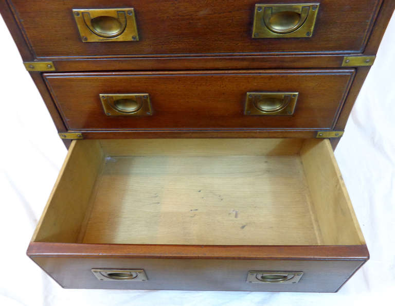 Harrods of London Kennedy Campaign Chest Three Drawer Mid-20th Century 1