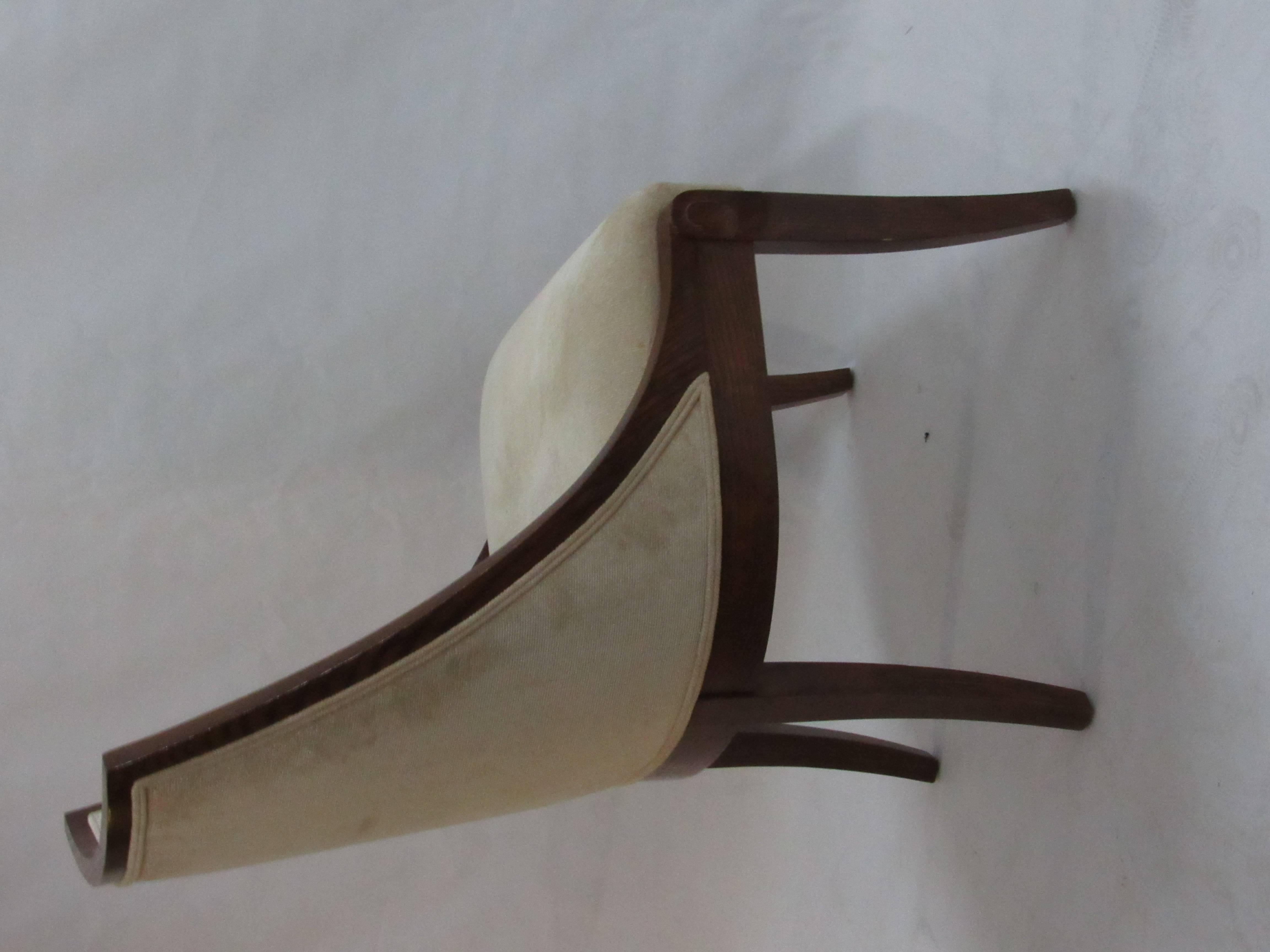 Contemporary Ram's Chair Created by J. Robert Scott Designed by Peter Marino In Good Condition For Sale In Dallas, TX