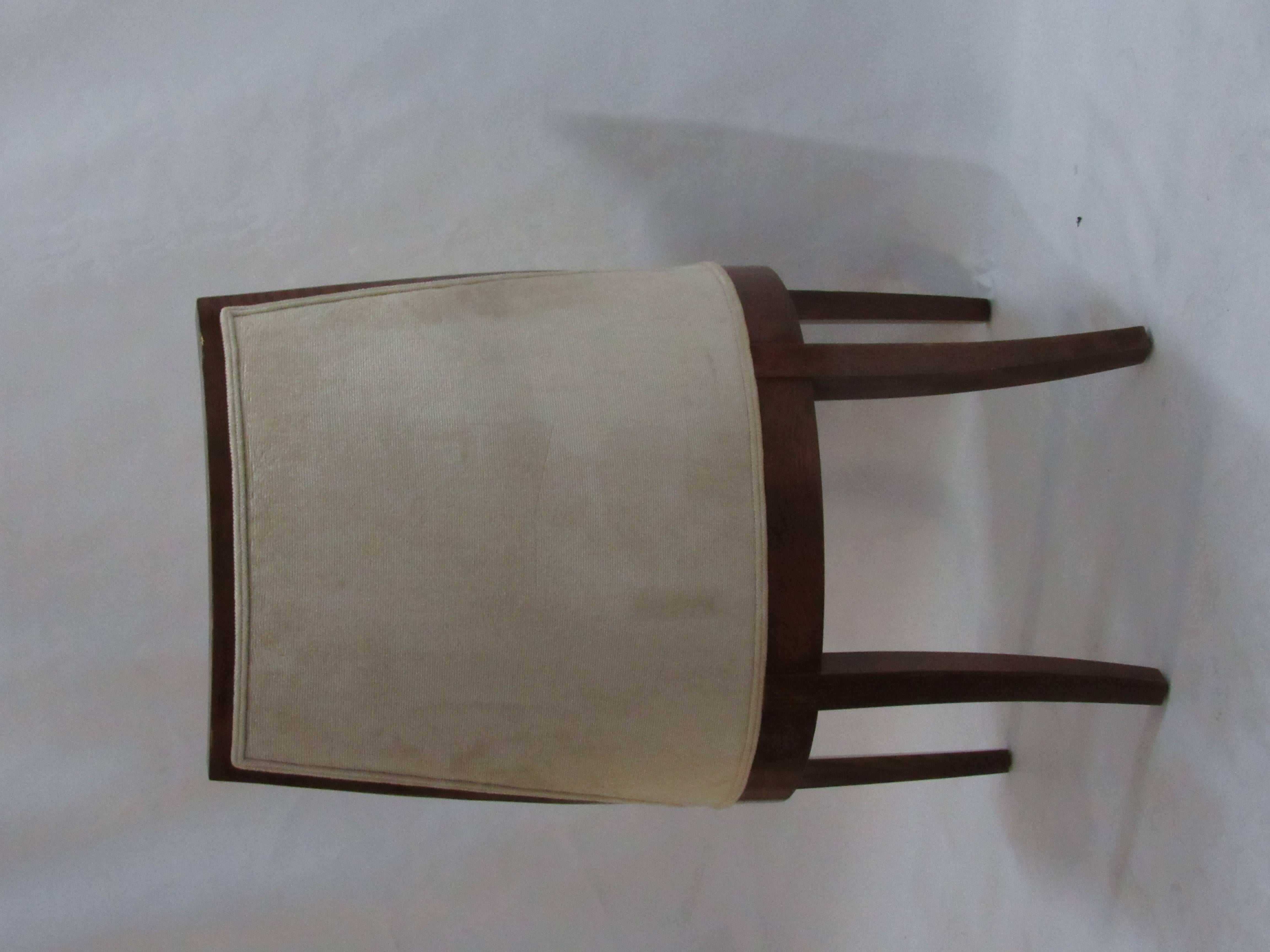 Carved Contemporary Ram's Chair Created by J. Robert Scott Designed by Peter Marino For Sale