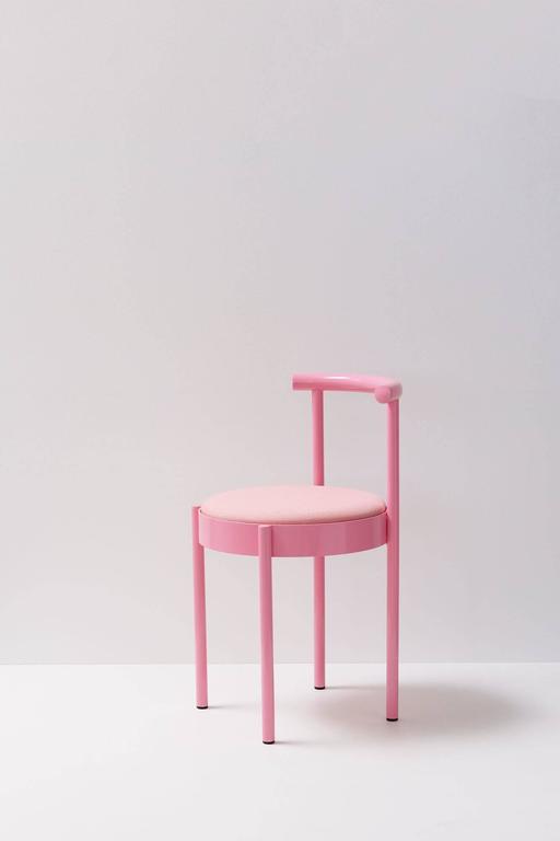 Australian Soft Pink Chair by Daniel Emma, Made in Australia For Sale