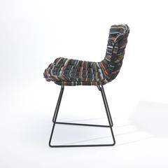 Bertoia Multi-color Loom Chair by Clément Brazille, Handmade in France