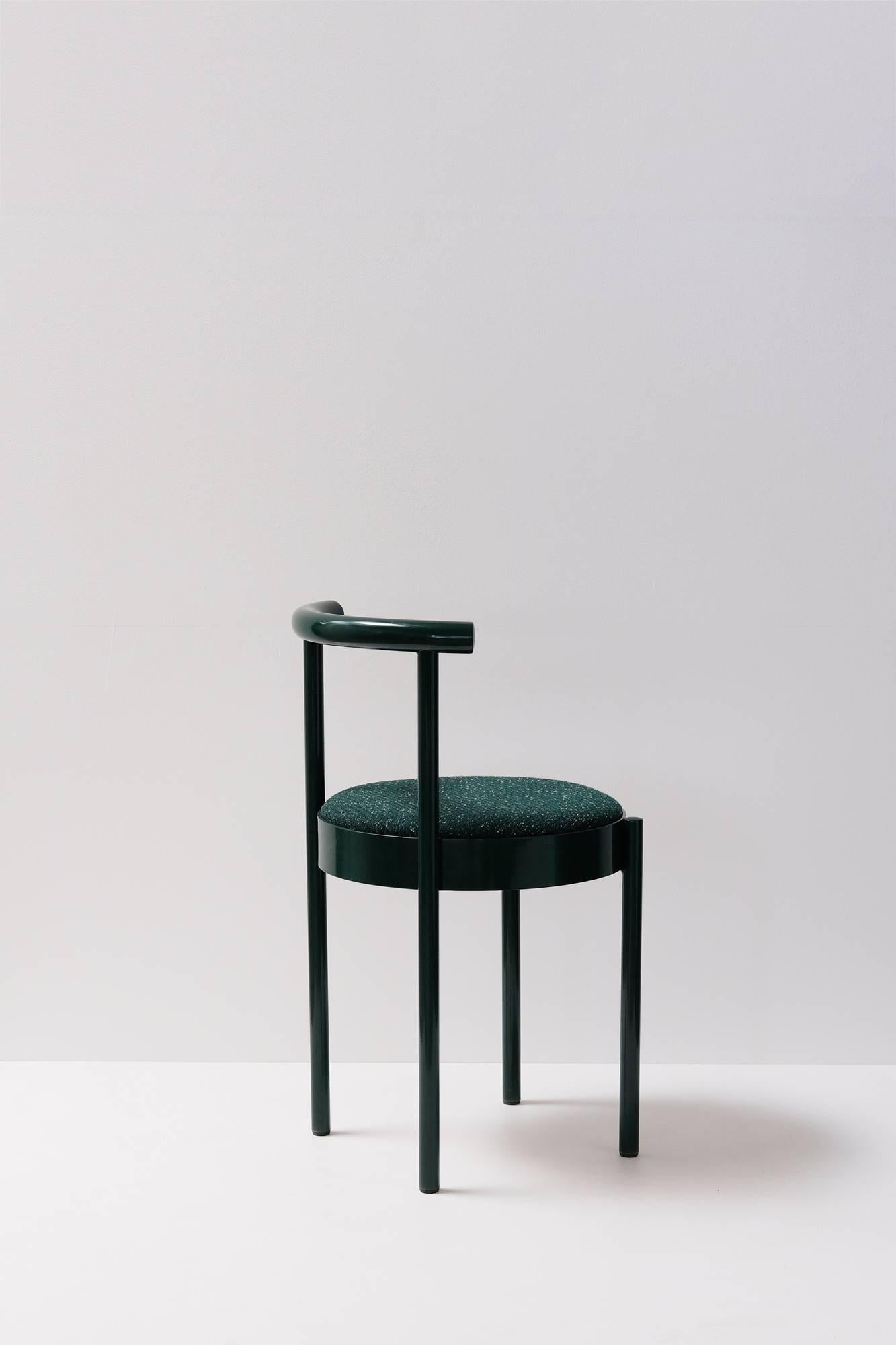 Other Soft Forest Green Chair by Daniel Emma, Made in Australia For Sale