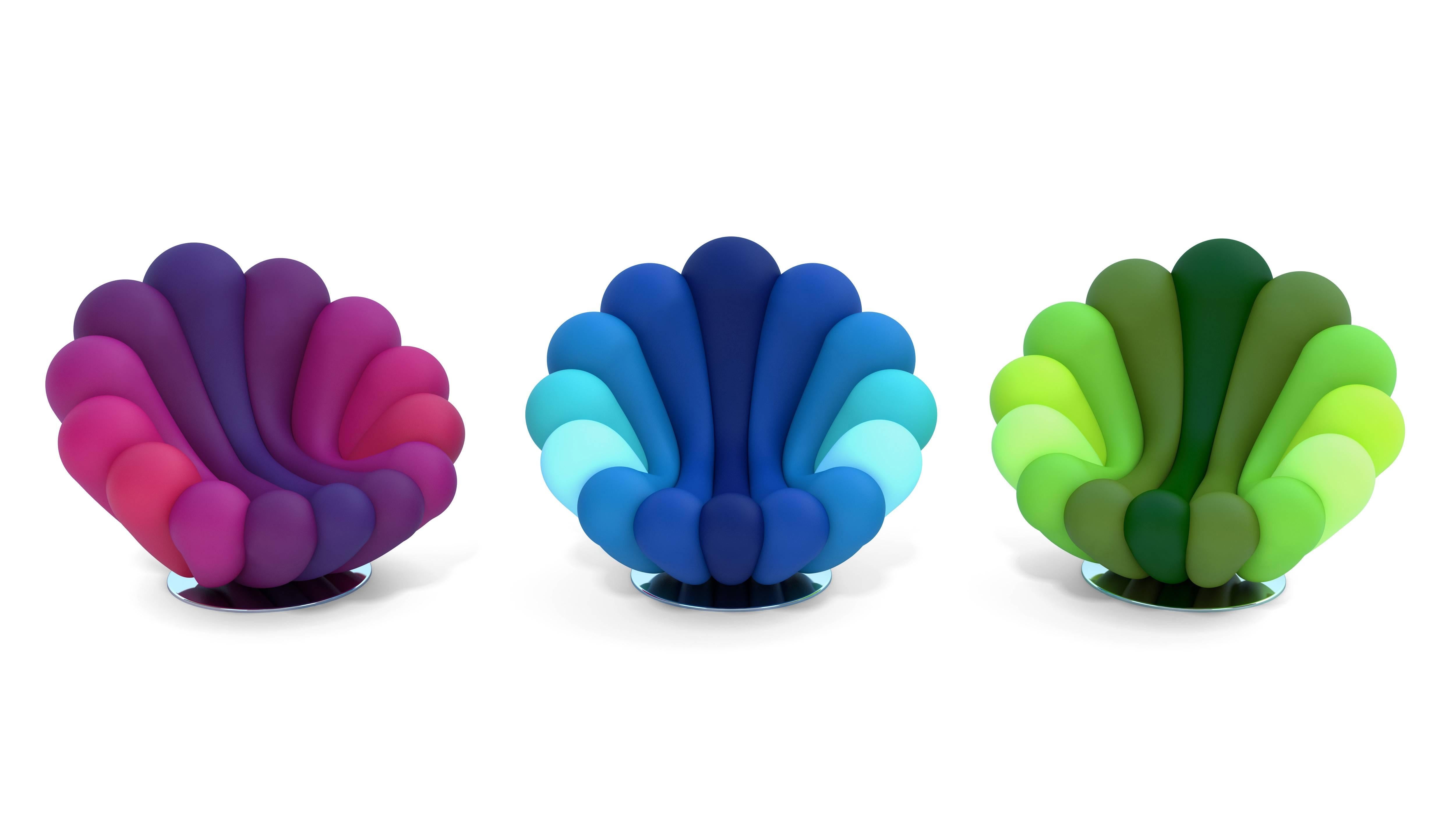 anemone armchair by giancarlo