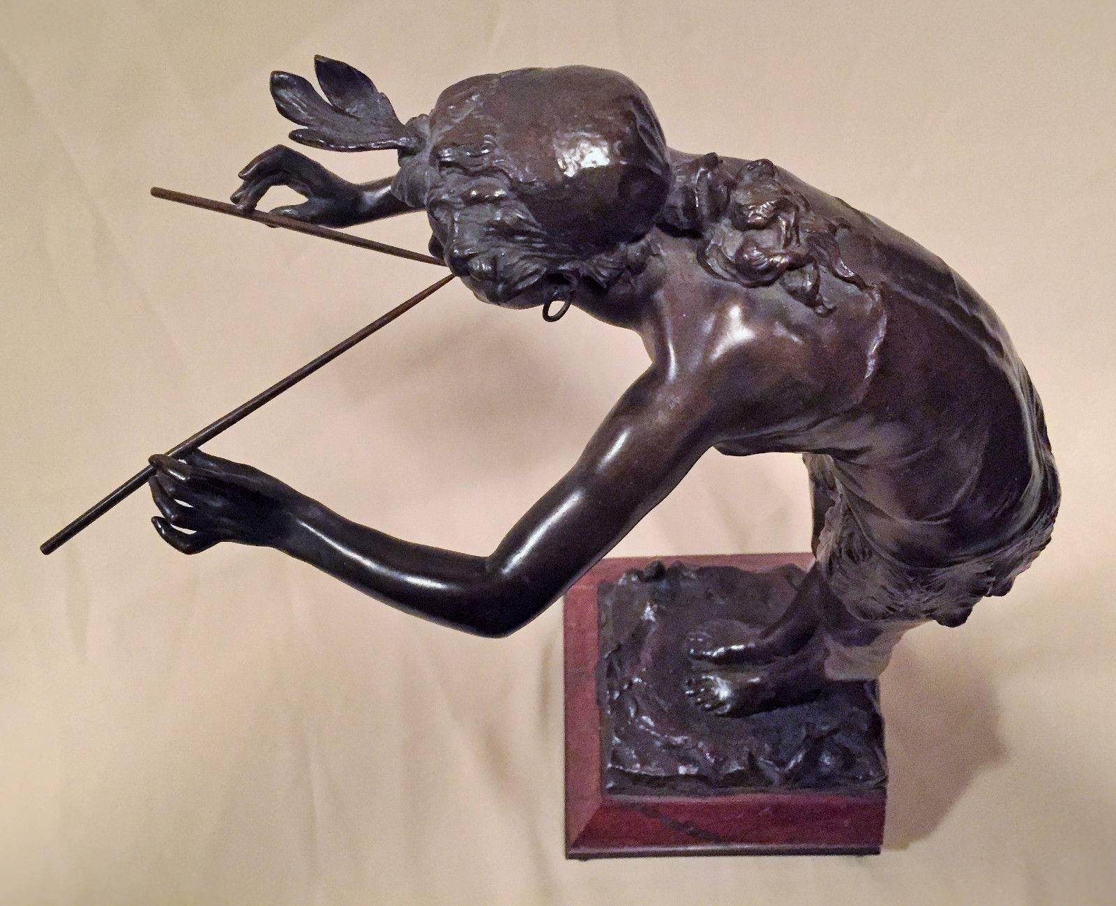 a leonard bronze sculpture